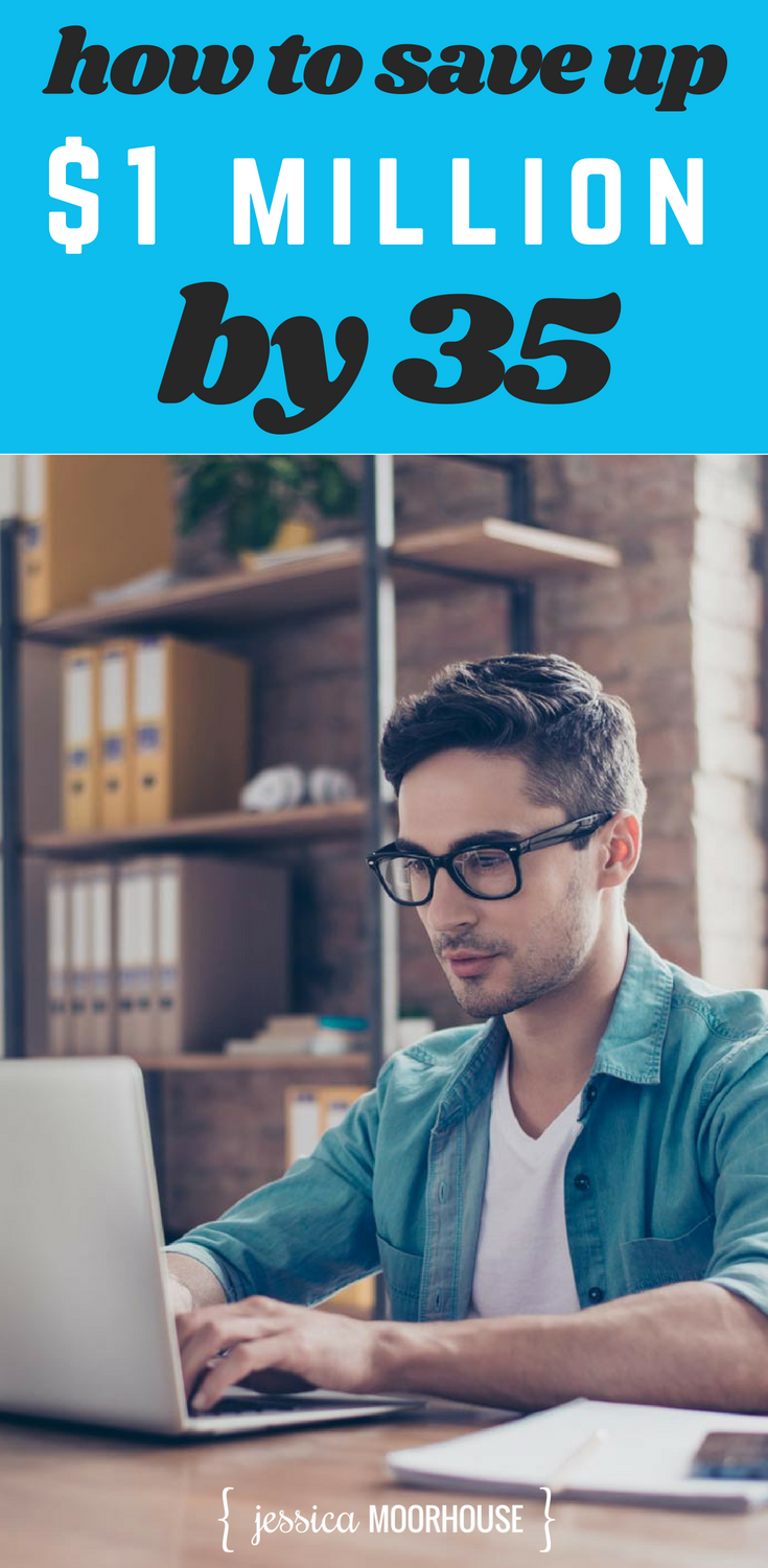 It\'s possible to save up $1 million to become financially independent by 35 without starting out rich. Learn how by listening to my interview with someone who did it. #financialindependence #FIRE #earlyretirement #retireearly #millionaire #youngmillionaire