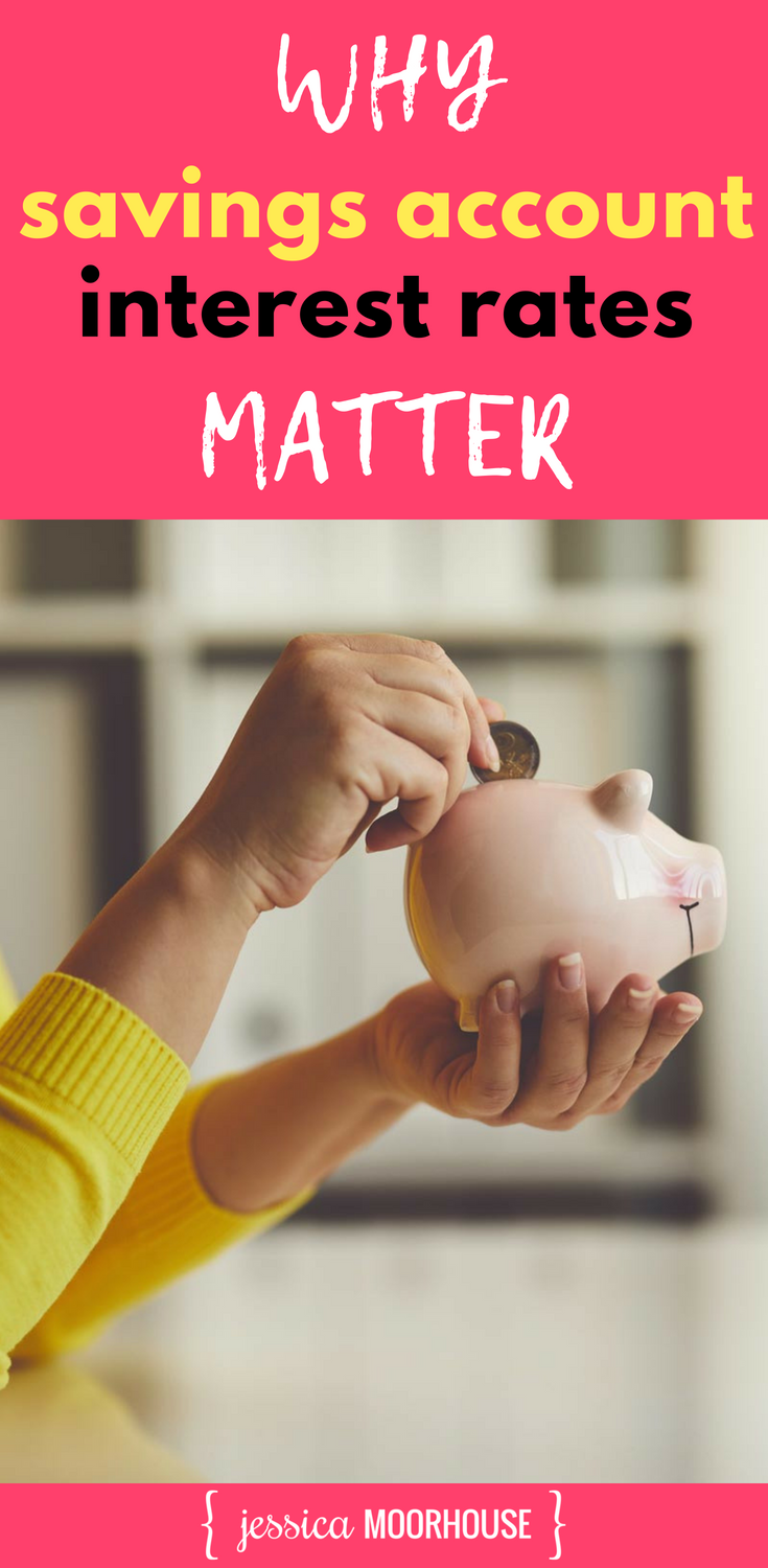 Savings account interest rates matter, even if they are still at historical lows. By not getting the highest interest rate possible on your savings account, you are literally leaving money on the table. #savingsaccounts #interestrates #savingsaccountscanada #savingsaccountreview #manulifebankreview
