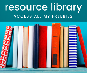 Resource Library - Access All My Freebies