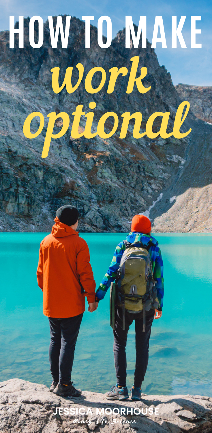 Wouldn't it be great if work was optional? Like you had enough in savings that you could work only if you wanted to, not because you have to? It's possible! Learn more about how to become financially independent with author Tanja Hester who retired at 38! #FIRE #financialindependence #earlyretirement #investing #retirement #financialfreedom