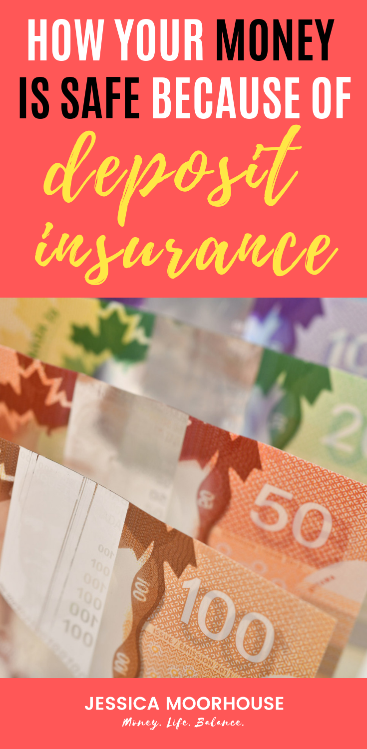 Do you know what will happen to your money if your bank goes bankrupt? Do you think you'll lose it all? Because you'd be wrong! Learn how your money is safe because of CDIC deposit insurance. #bankfailure #CDIC #depositinsurance #banking #personalfinance
