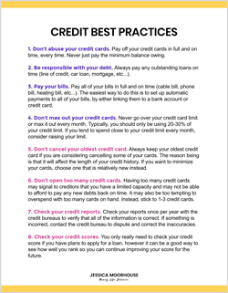 Credit Best Practices Guide