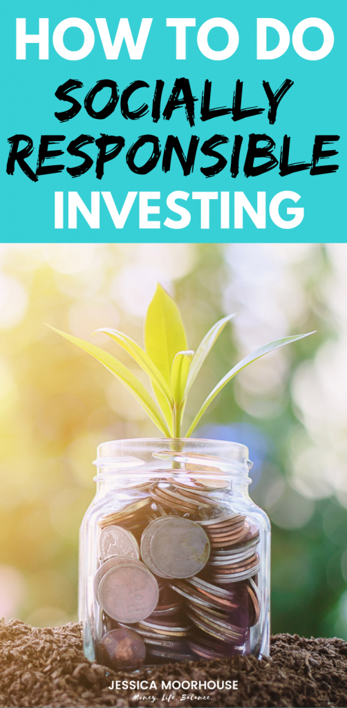 Want to grow your wealth and invest, but not invest in certain companies that don't align with your values? There's an easy way to do it! It's called responsible investing and I share all the details on how to do it!