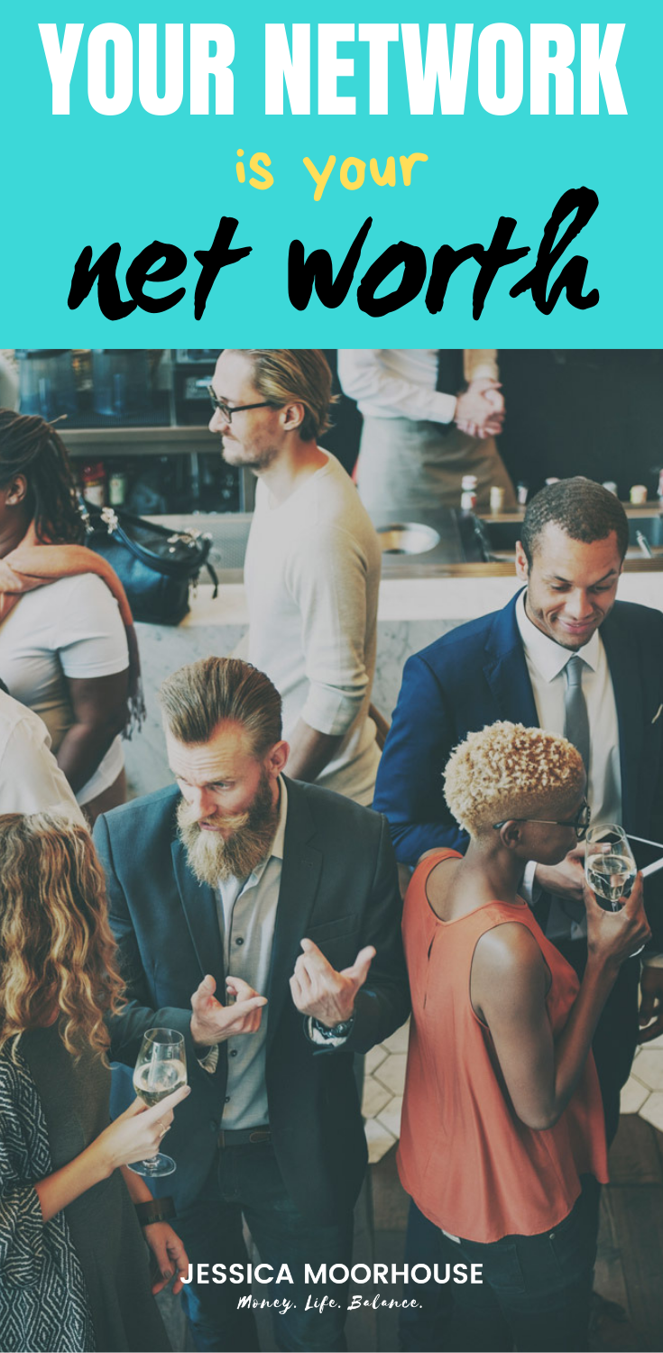 Your network is your net worth, so if you\'re not good at meeting new people and networking, check out this interview with expert AJ Harbinger from The Art of Charm! #networking #success #socialskills #artofcharm